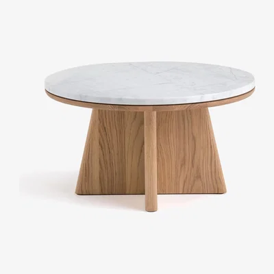 La Redoute Échos Round Coffee Table, by E. Gallina.