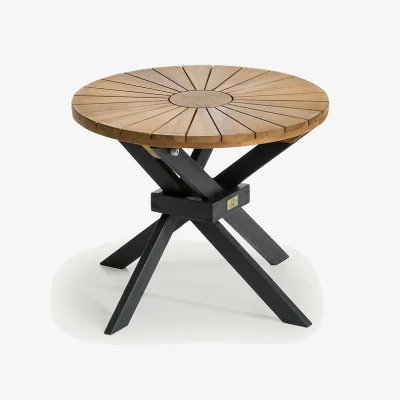 La Redoute Round Coffee Table in Acacia, Jakta
