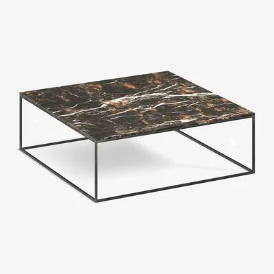 La Redoute Mahaut Amber Marble Coffee Table