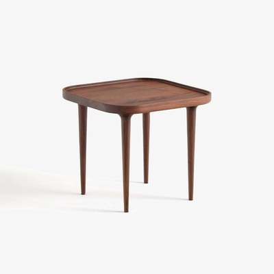 La Redoute Magosia Walnut Coffee Table, Small Model