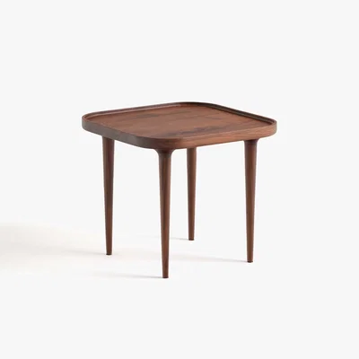 La Redoute Magosia Walnut Coffee Table, Small Model