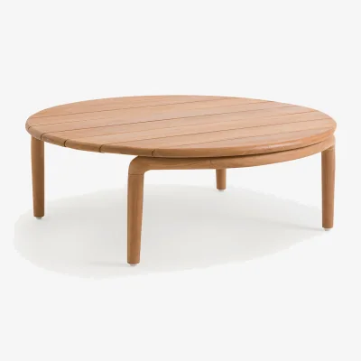 La Redoute Irati Round Teak Coffee Table