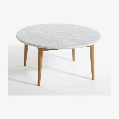 La Redoute Béate-Marmora Coffee Table with Marble Top
