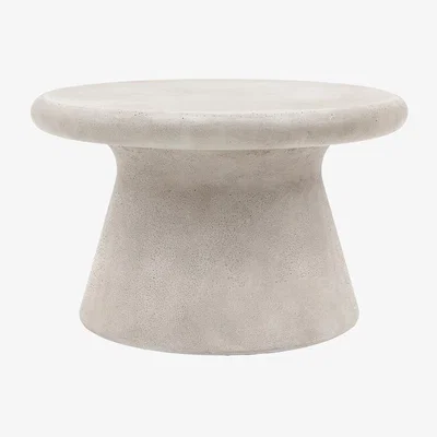 La Redoute Payson Round Concrete Coffee Table