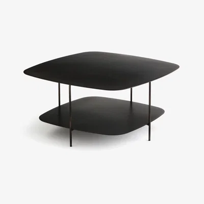 La Redoute Strobile Aged Metal Coffee Table, L70cm