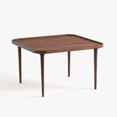 La Redoute Magosia Coffee Table in Solid Walnut, Large Model
