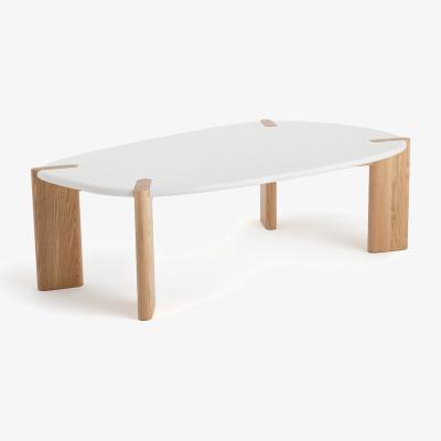 La Redoute Galet Organically Shaped Beech Coffee Table