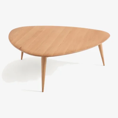 La Redoute Théoleine Solid Oak Coffee Table, Large Model