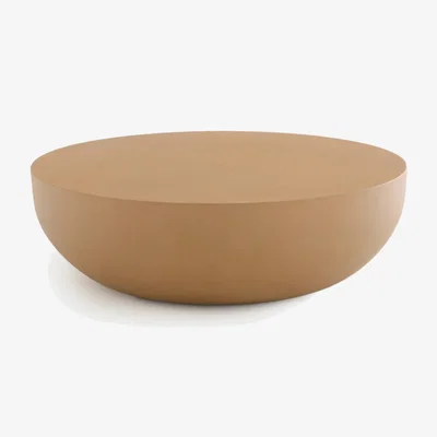 La Redoute Ezrela Concrete 100cm Diameter Monobloc Coffee Table