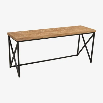La Redoute Parquet Fir Wood Coffee Table