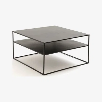 La Redoute Hiba Square Steel Coffee Table