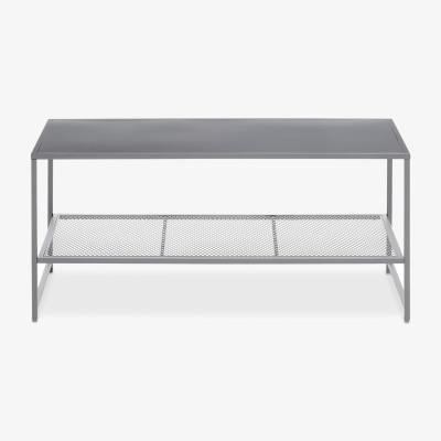 La Redoute Industrial Metal 2-Tier Round Coffee Table