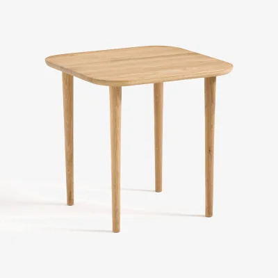 La Redoute Crueso Square Oak High Coffee Table