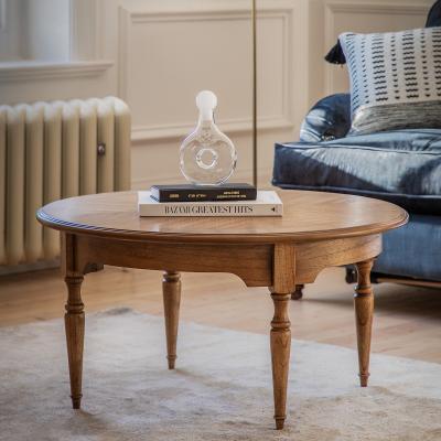 La Redoute Hayes Vintage Inlaid Wood Coffee Table