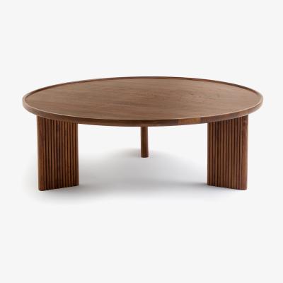 La Redoute Diagil Round Walnut Coffee Table