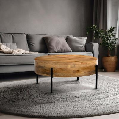 La Redoute Silo Mango Wood Storage Coffee Table