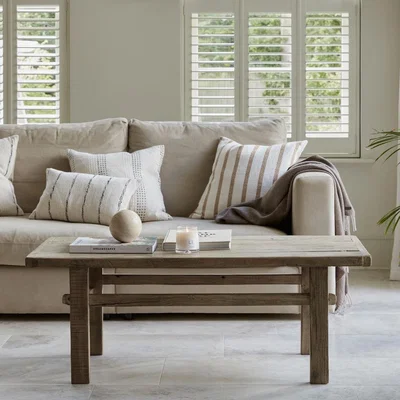 Layered Lounge Wendover Reclaimed Wooden Coffee Table
