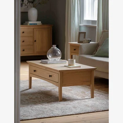 Marks & Spencer Gallery Direct Rye 1 Drawer Coffee Table Natural