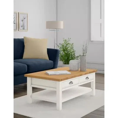 Marks & Spencer M&S Padstow Storage Coffee Table - Dark Blue, Dark Blue