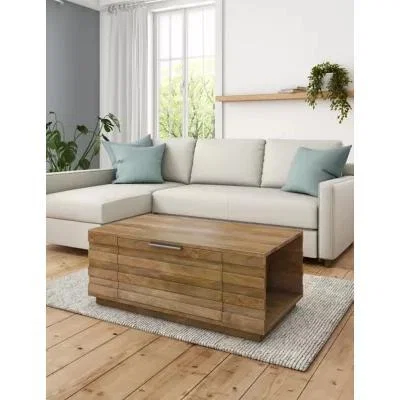 Marks & Spencer M&S Groove Storage Coffee Table - Wood, Wood