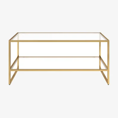 Marks & Spencer Gallery Direct Milan Metal Coffee Table Antique Brass
