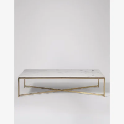 Marks & Spencer Swoon Kir Marble Coffee Table White