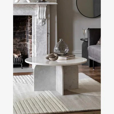 Marks & Spencer Gallery Direct Amalfi Marble Coffee Table - White, White