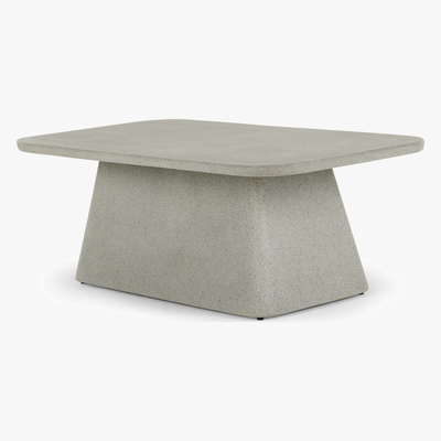 Made.com Kalaw Garden Coffee Table, Grey Concrete