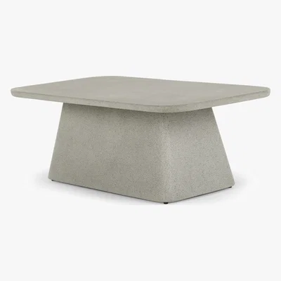 Made.com Kalaw Garden Coffee Table, Grey Concrete