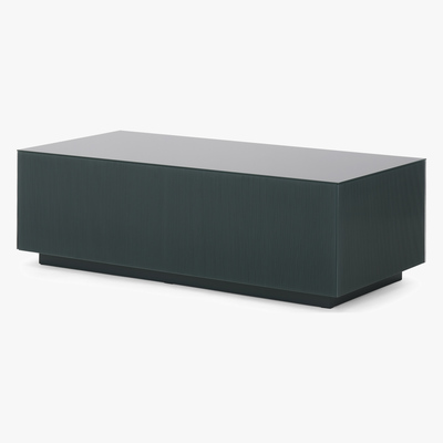Made.com Cosmo coffee table, Grey Glass