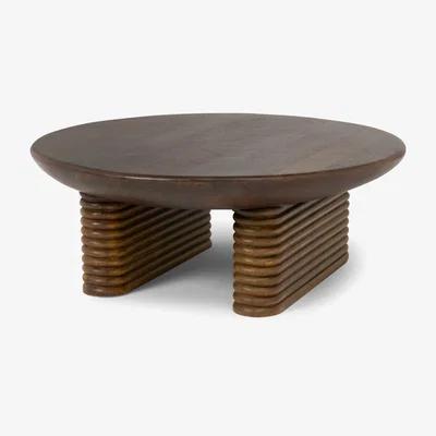 Made.com Kalaspel Coffee Table, Dark Mango Wood