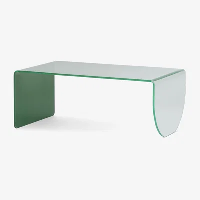 Made.com Hesta Coffee Table, Green Ombre Glass