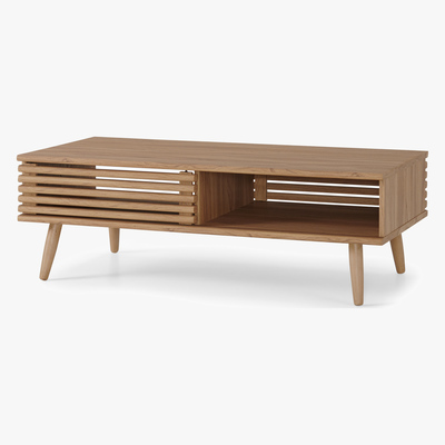 Made.com Tulma Storage Coffee Table, Oak Effect