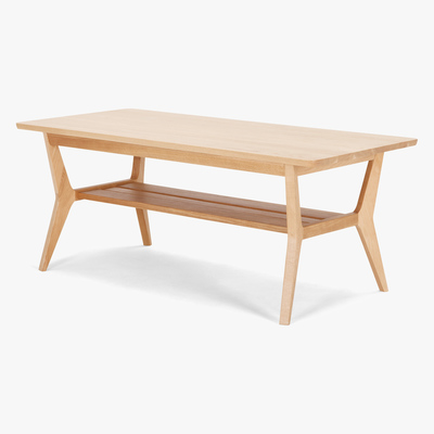 Made.com Jenson Coffee Table, Solid Oak