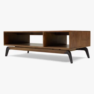 Made.com Lucien Coffee Table, Dark Mango Wood