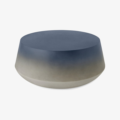 Made.com Kugel Garden Coffee Table, Blue Concrete