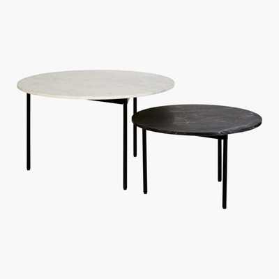 Maisons du Monde Marble and Metal Nesting Tables Endor