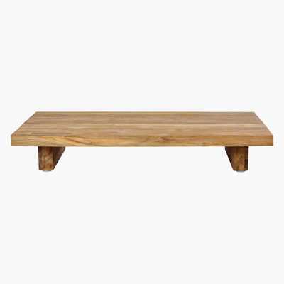 Maisons du Monde Recycled Teak Garden Coffee Table Matata