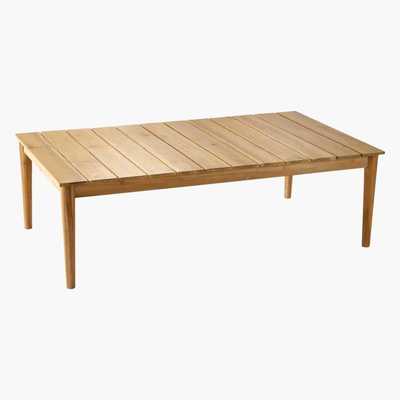 Maisons du Monde Solid Acacia Garden Coffee Table Galapagos