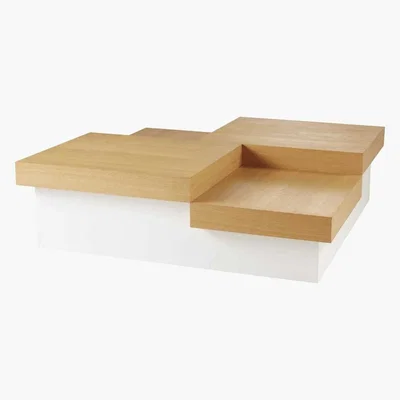 Maisons du Monde Square Coffee Table Austral