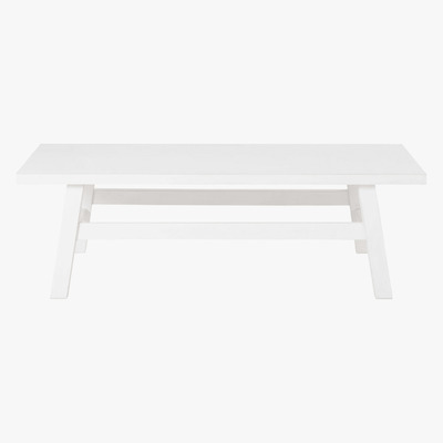 Maisons du Monde White Coffee Table Bianca