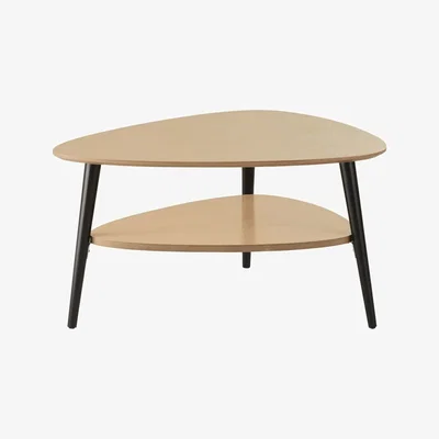 Maisons du Monde Ovoid coffee table with 2 levels