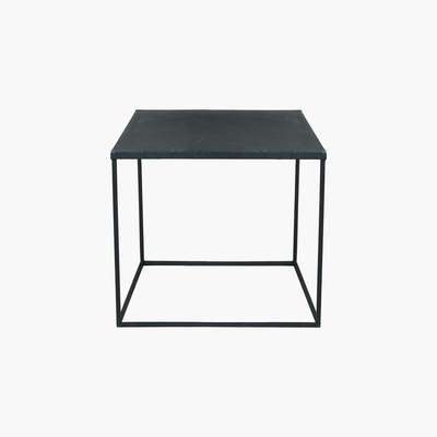 Maisons du Monde Metal Industrial Coffee Table in Black Edison