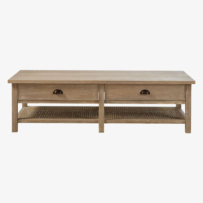 Maisons du Monde Coffee table with 2 levels and 4 drawers