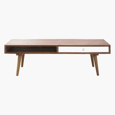 Maisons du Monde Sheesham Wood Vintage Coffee Table Andersen