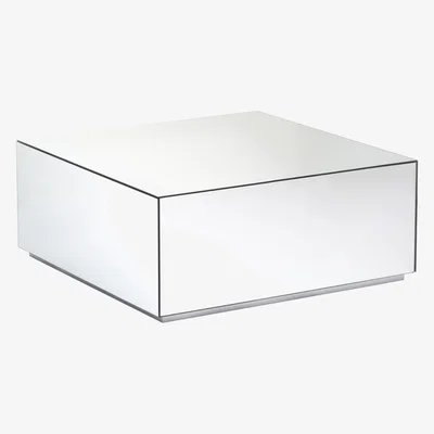 My Furniture Hallie Mirrored Coffee Table