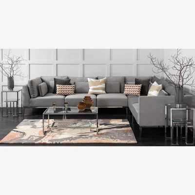 My Furniture Anta Silver Coffee Table