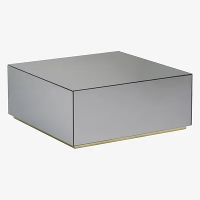 My Furniture Hallie Smoked Mirror Coffee Table