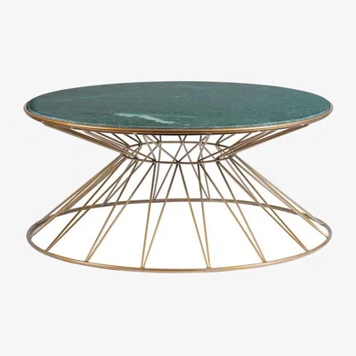 My Furniture Mali Brass Coffee Table