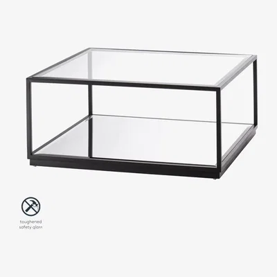 My Furniture Rippon Black Square Coffee Table